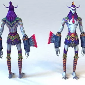 Troll Warrior 3d model