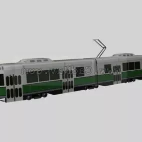Trolley Bus Vehicle 3d model
