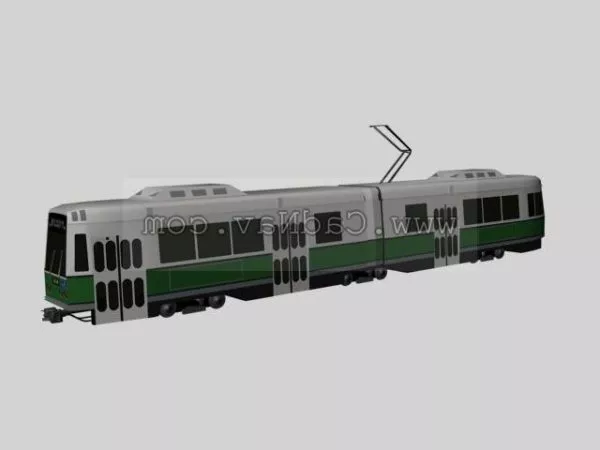 Modern Coach Bus 3d model