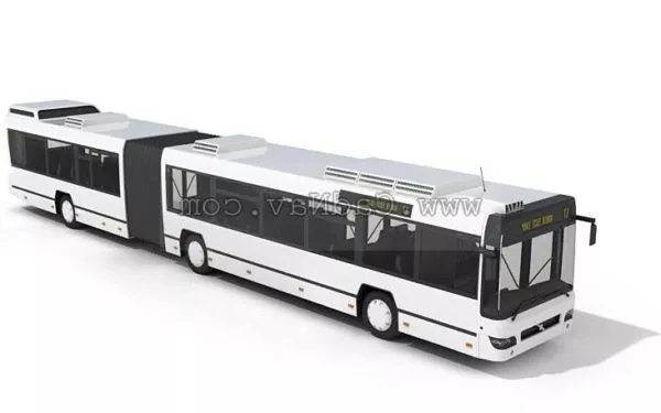 Modern Coach Bus 3d model