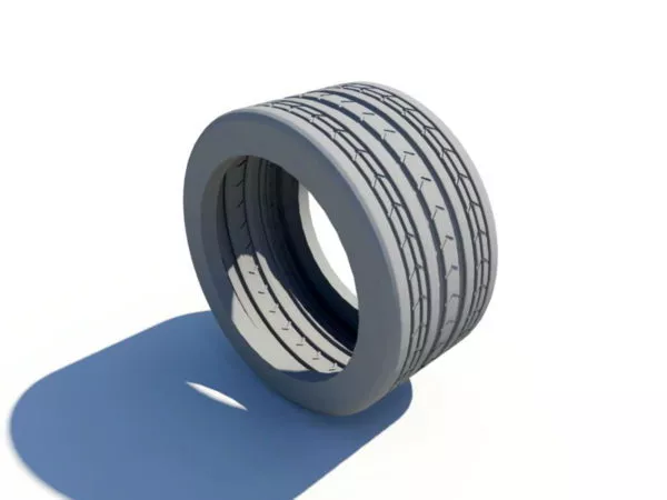 Car Tire Enkei Aegis 3d model