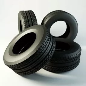 Truck Tires 3d model