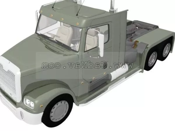 Front Wheel Loader Truck 3d model