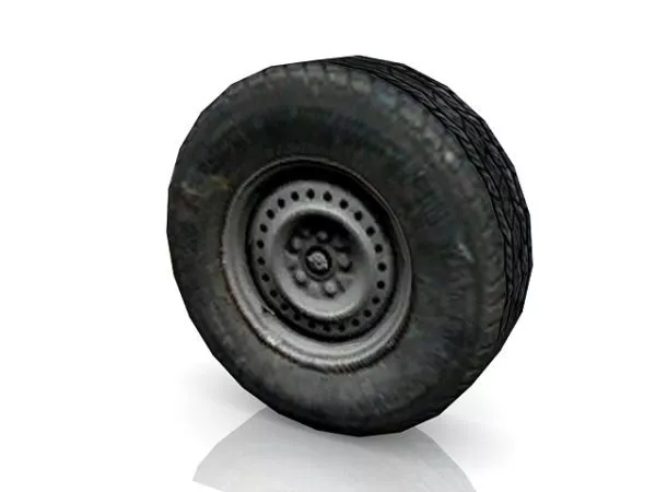 Arc Wheel Car 3d model