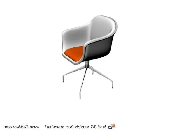 Furniture Tulip Swivel Chair 3d model Furniture Tulip Swivel Chair 3d model