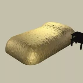 Twin Size Air Bed 3d model