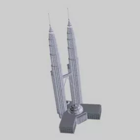 Twin Towers 3d model