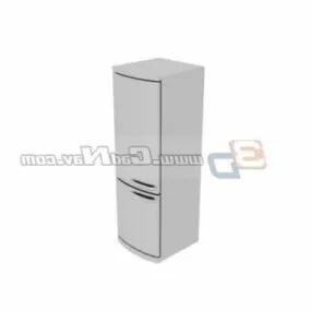 Two-door Refrigerator 3d model