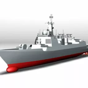 Type 052d Destroyer 3d model