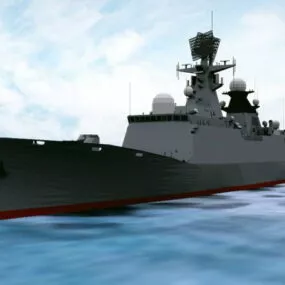 Type 054 Frigate 3d model