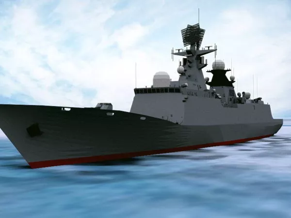 Navy Missile Cruiser 3d model