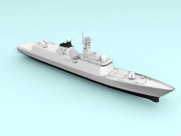 Type 054a Frigate 3d model Type 054a Frigate 3d model