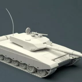 Type 99 Tank 3d model