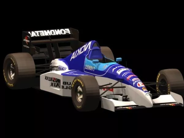 Tyrrell Racing Car 3d model Tyrrell Racing Car 3d model