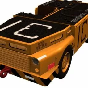 Us Navy Carrier Tow Tractor 3d model