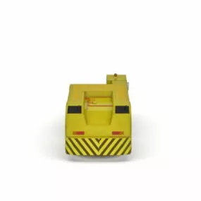 Us Navy Flight Deck Tractor 3d model