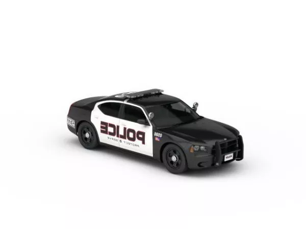 Us Police Car 3d model Us Police Car 3d model