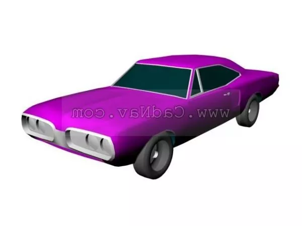 Car Usa Sportscar 3d model Car Usa Sportscar 3d model