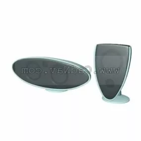 Usb Mini Speaker 3d model