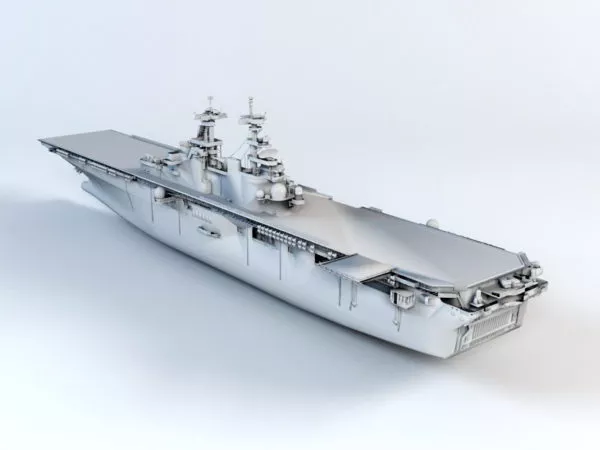 General Military Battleship 3d model