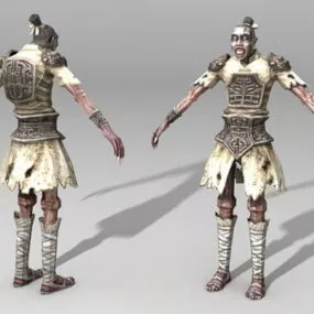 Ugly Zombie 3d model