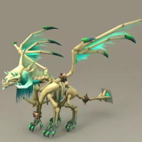 Undead Dragon 3d model