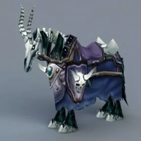 Undead Horse Mount 3d model