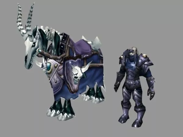 Cartoon Barbarian Warrior 3d model