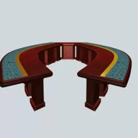 Unique Conference Tables 3d model
