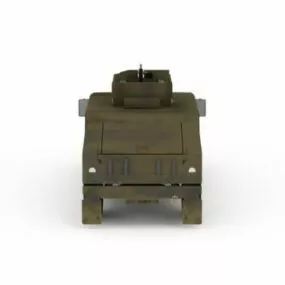 Up-armored Humvee 3d model
