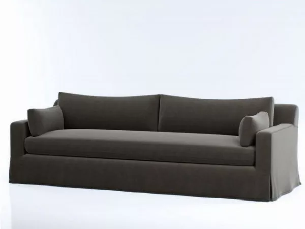 Upholstered Cushion Couch 3d model Upholstered Cushion Couch 3d model