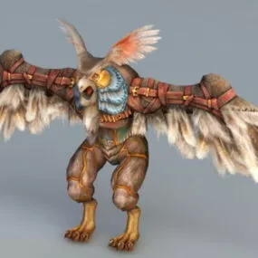 Urstrix Creature 3d model