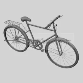 Antique Utility Bicycle 3d model