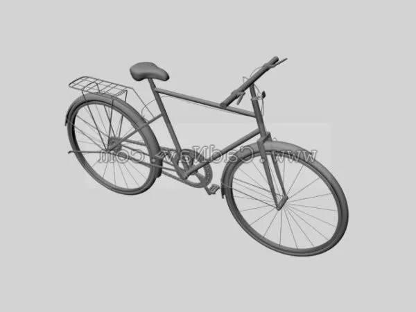 Simple Bicycle 3d model