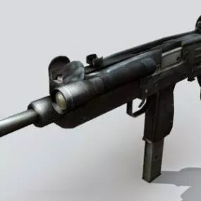 Uzi Submachine Gun 3d model