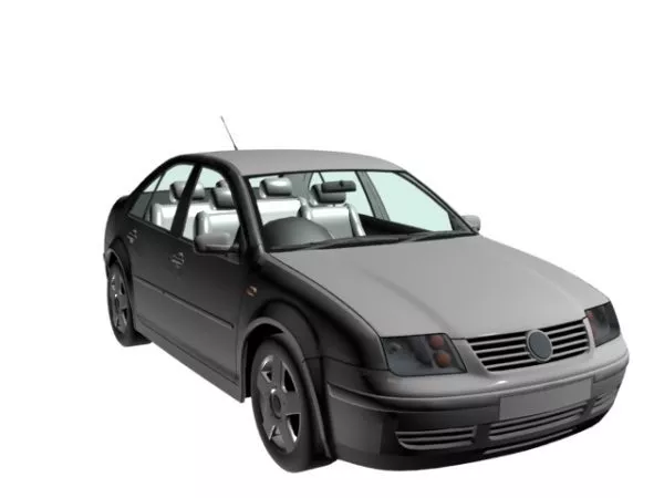 Vw Bora 4-door Sedan 3d model Vw Bora 4-door Sedan 3d model