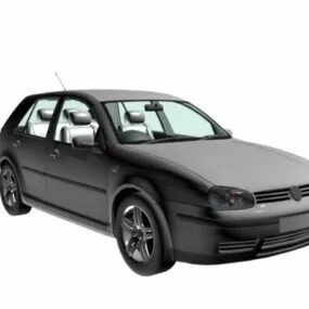 Vw Golf 5-door Estate Car 3d model
