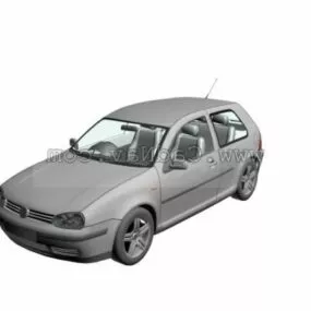 Car Vw Golf Iii 3d model