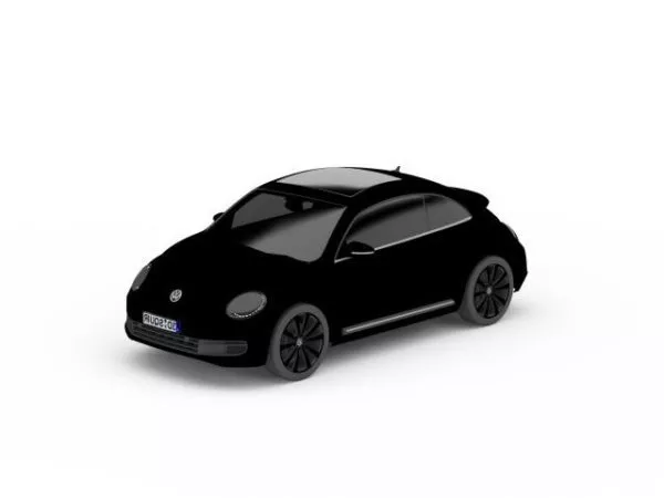 Volkswagen Beetle Couple Car 3d model