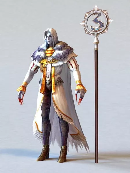 Vampire Count Lord 3d model Vampire Count Lord 3d model
