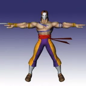 Vega In Street Fighter 3d model
