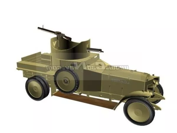 Vehicle-mounted Anti-aircraft Guns 3d model Vehicle-mounted Anti-aircraft Guns 3d model