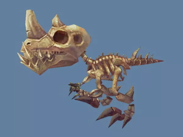 Velociraptor Raptor Dinosaur Skeleton Character 3d model Velociraptor Raptor Dinosaur Skeleton Character 3d model
