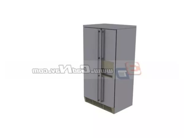 Siemens Refrigerator Side By Side 3d model