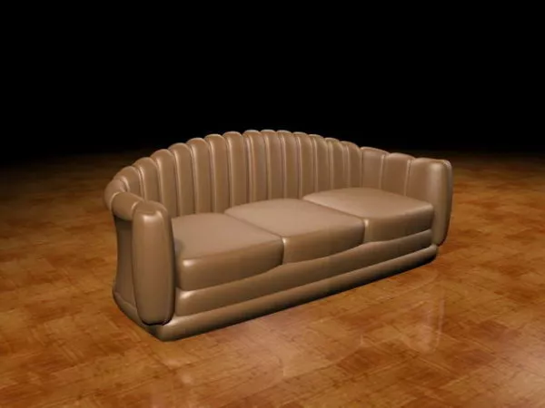 Victorian Couch 3d model Victorian Couch 3d model