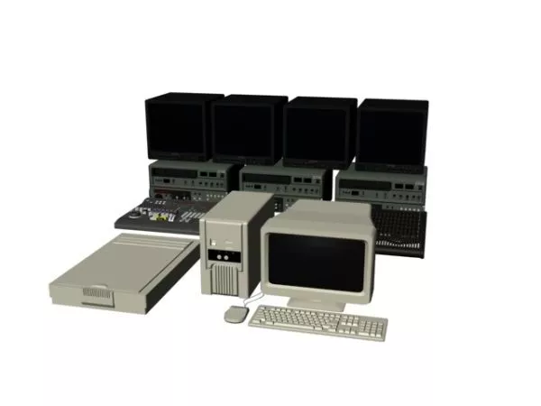 Pc Keyboard Genius 3d model
