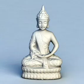 Vietnam Buddha Statue 3d model