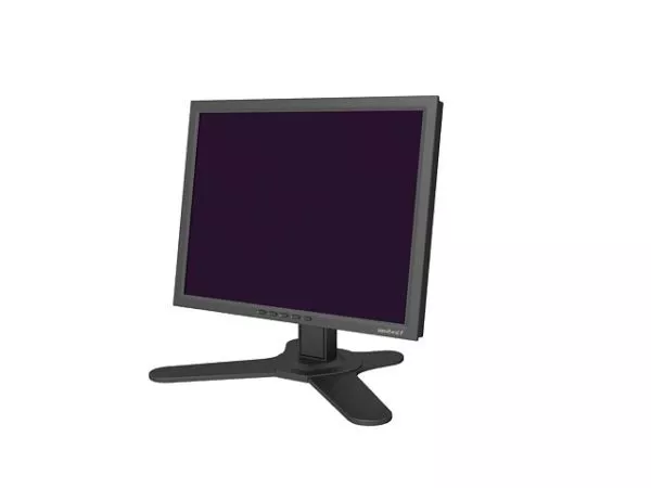 Lcd Monitor With Stand 3d model
