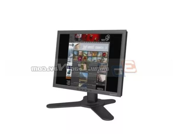 Viewsonic Liquid Crystal Display 3d model Viewsonic Liquid Crystal Display 3d model