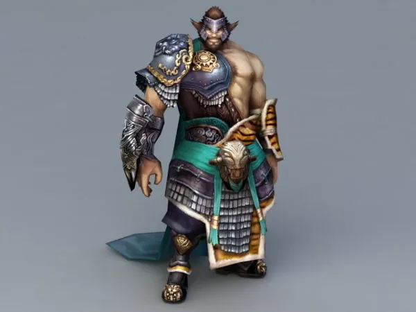 Skeleton Warrior 3d model